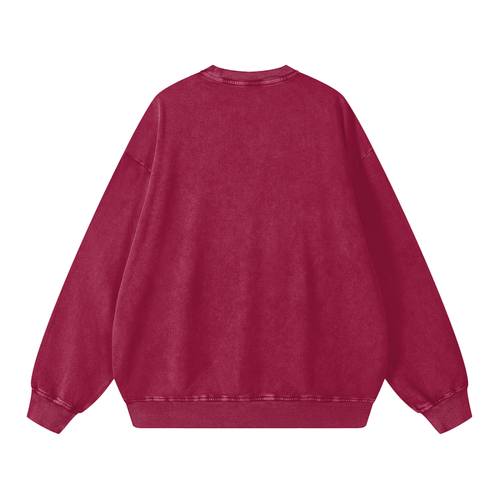 Soft Top Co. Snow Wash Oversized Crew