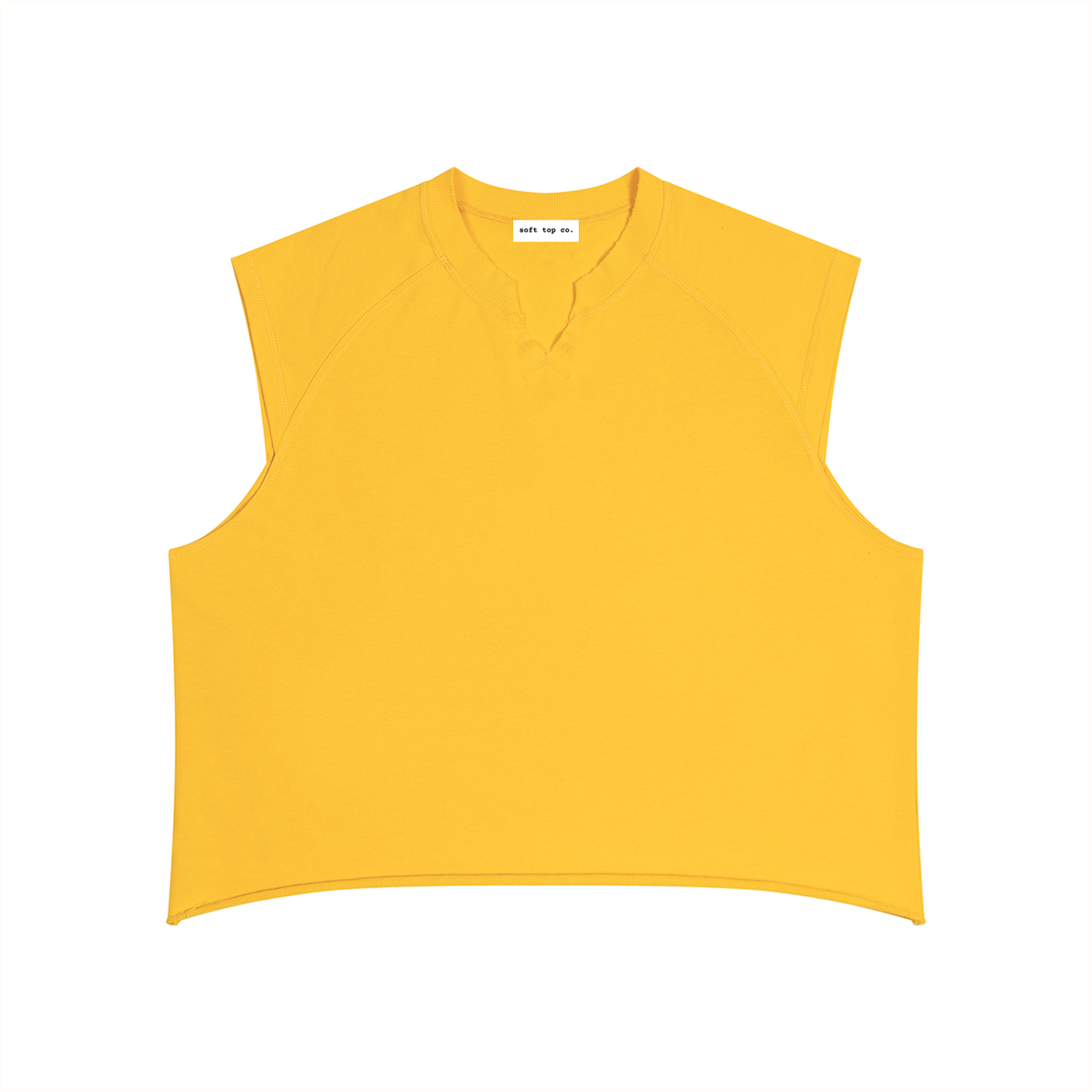 STC. Raw Cut Boxy Tank