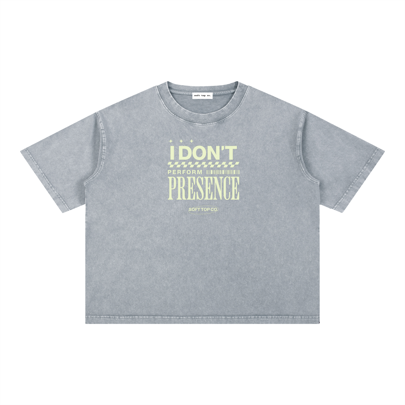 Snow-Washed Boxy Graphic Tee