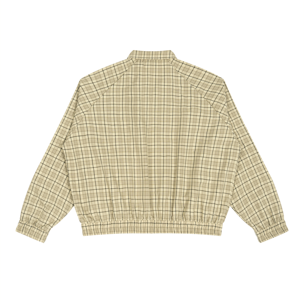 Plaid Track Jacket