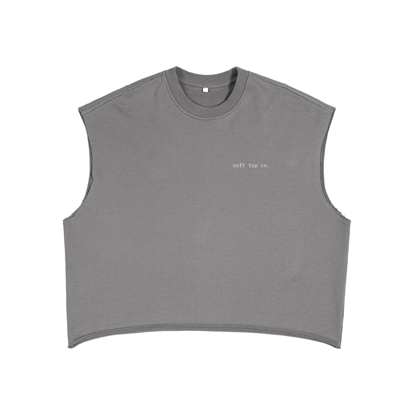 Soft Top Co. Tank – French Terry Boxy Tank Top
