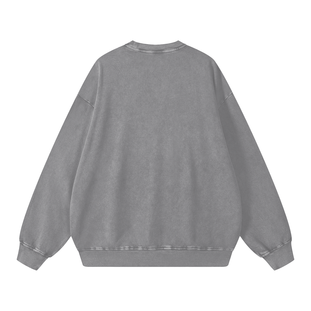 Soft Top Co. Snow Wash Oversized Crew