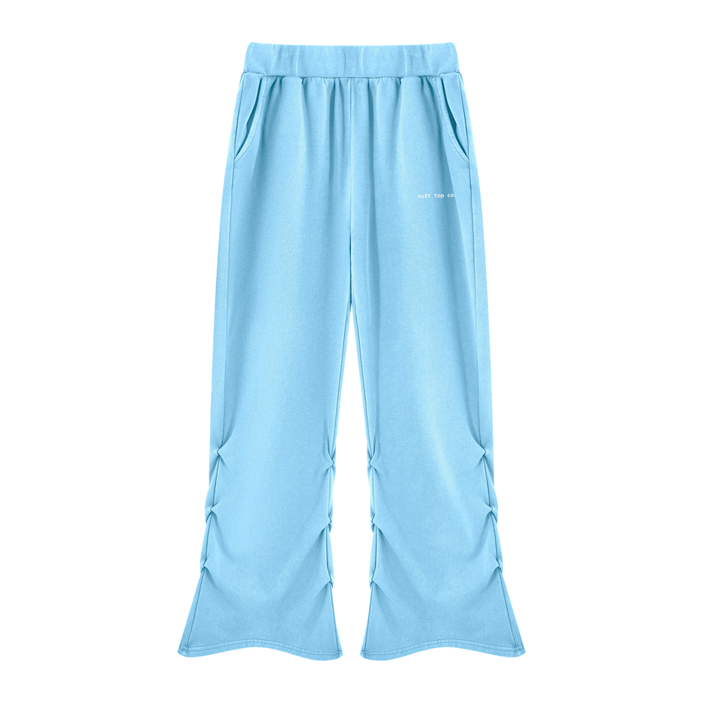 Soft Top Co. Ruched Flare Sweats