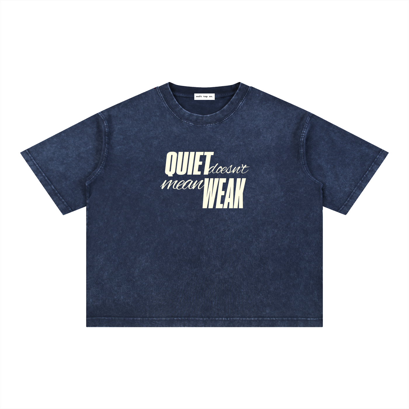 Snow-Washed Boxy Graphic Tee