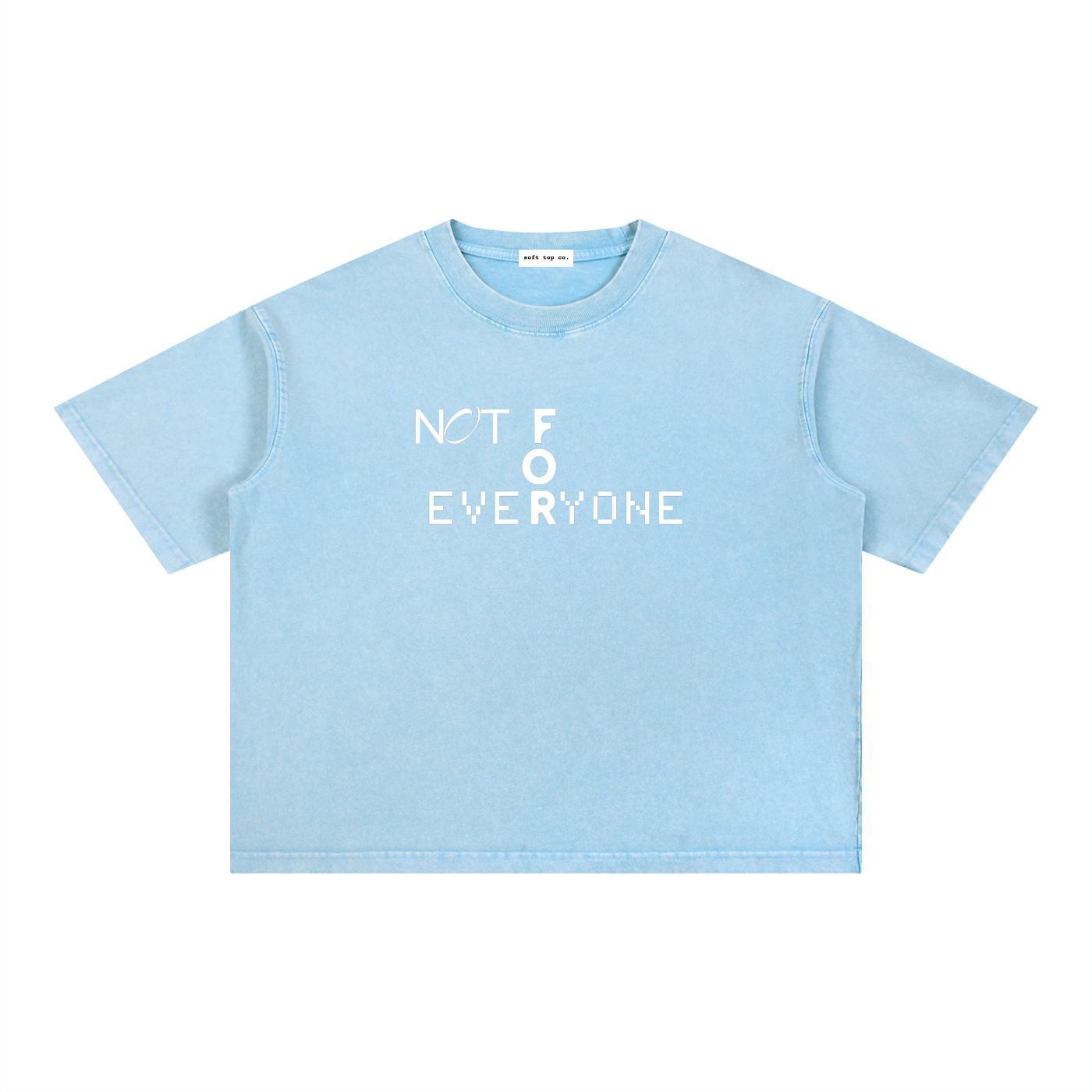 Snow-Washed Boxy Graphic Tee