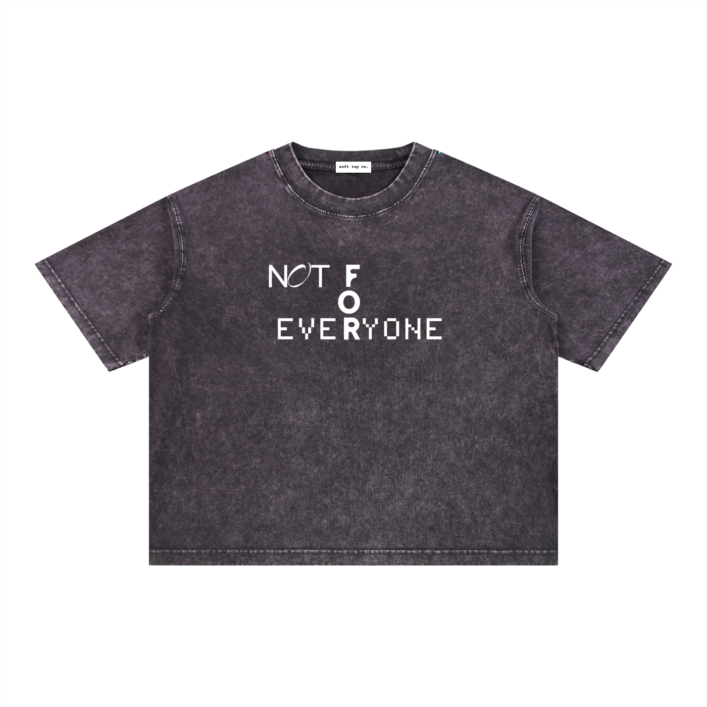 Snow-Washed Boxy Graphic Tee