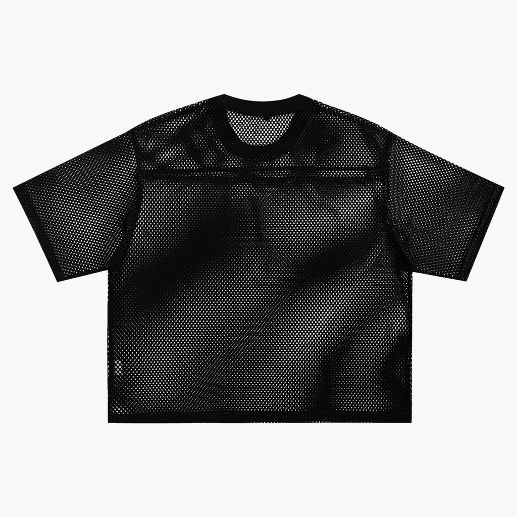 STC. Boxy Mesh Overlay Tee