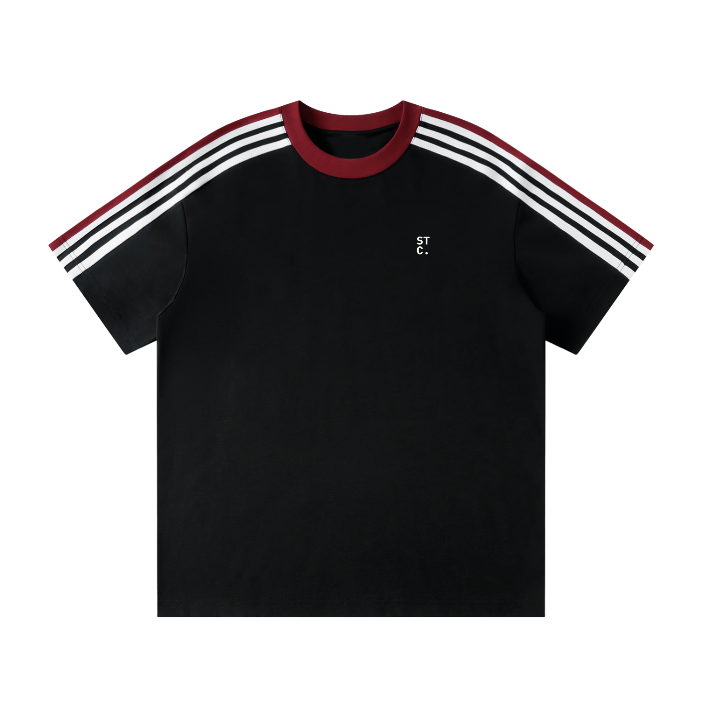 STC. Striped Panel Tee
