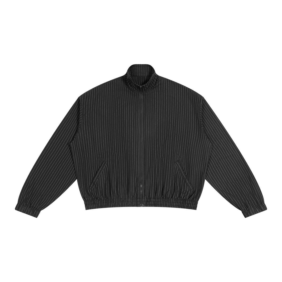 Pinstripe Track Jacket