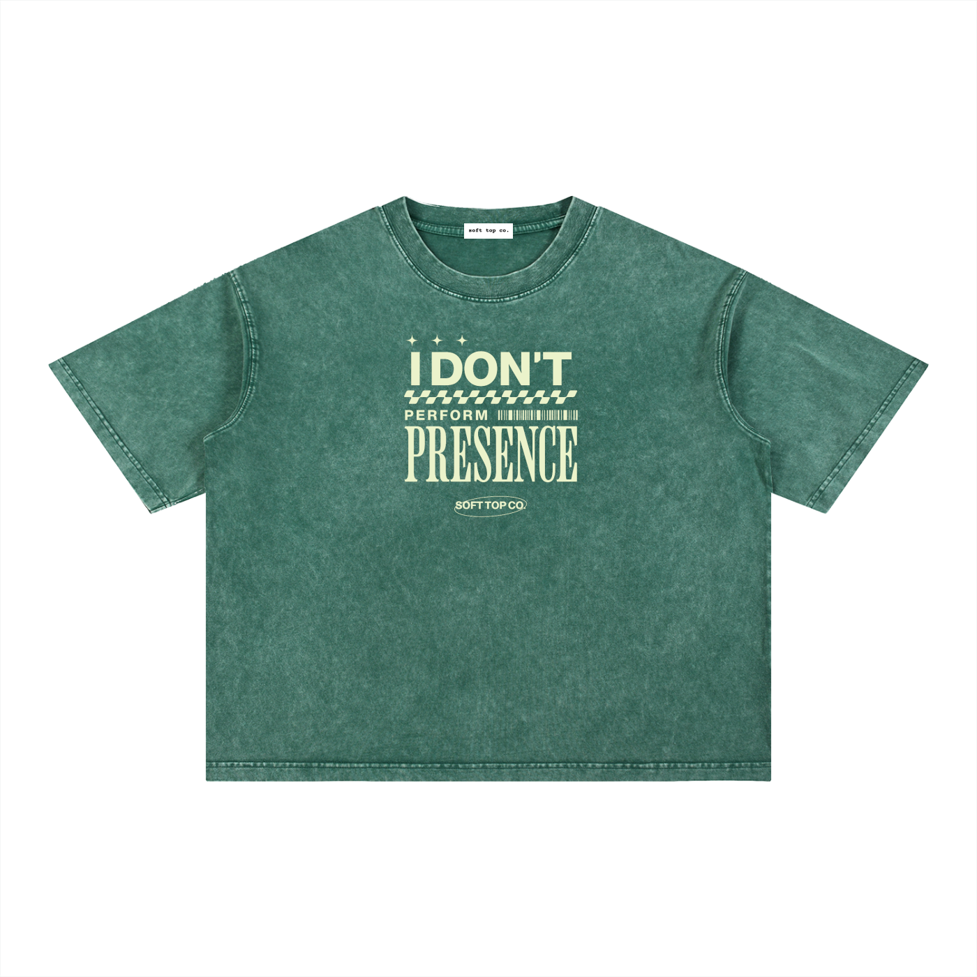 Snow-Washed Boxy Graphic Tee