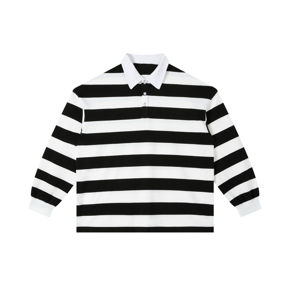 Striped Rugby Polo
