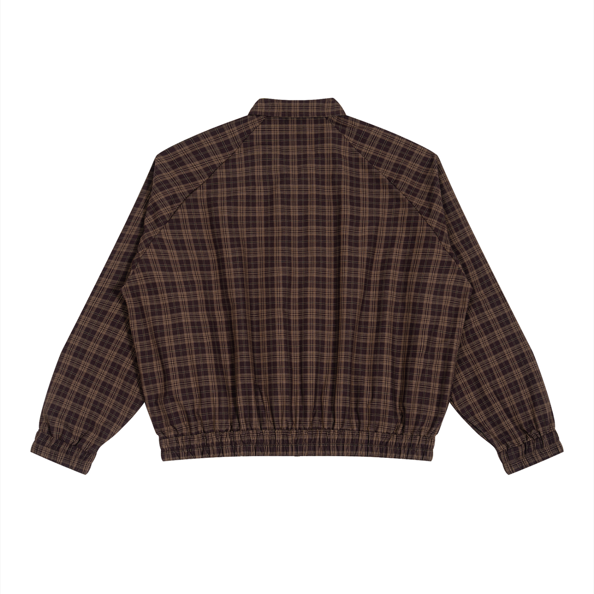 Plaid Track Jacket