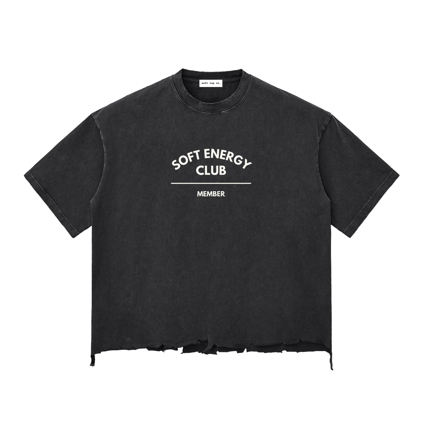 Soft Energy Club — Soft-Washed Boxy Tee