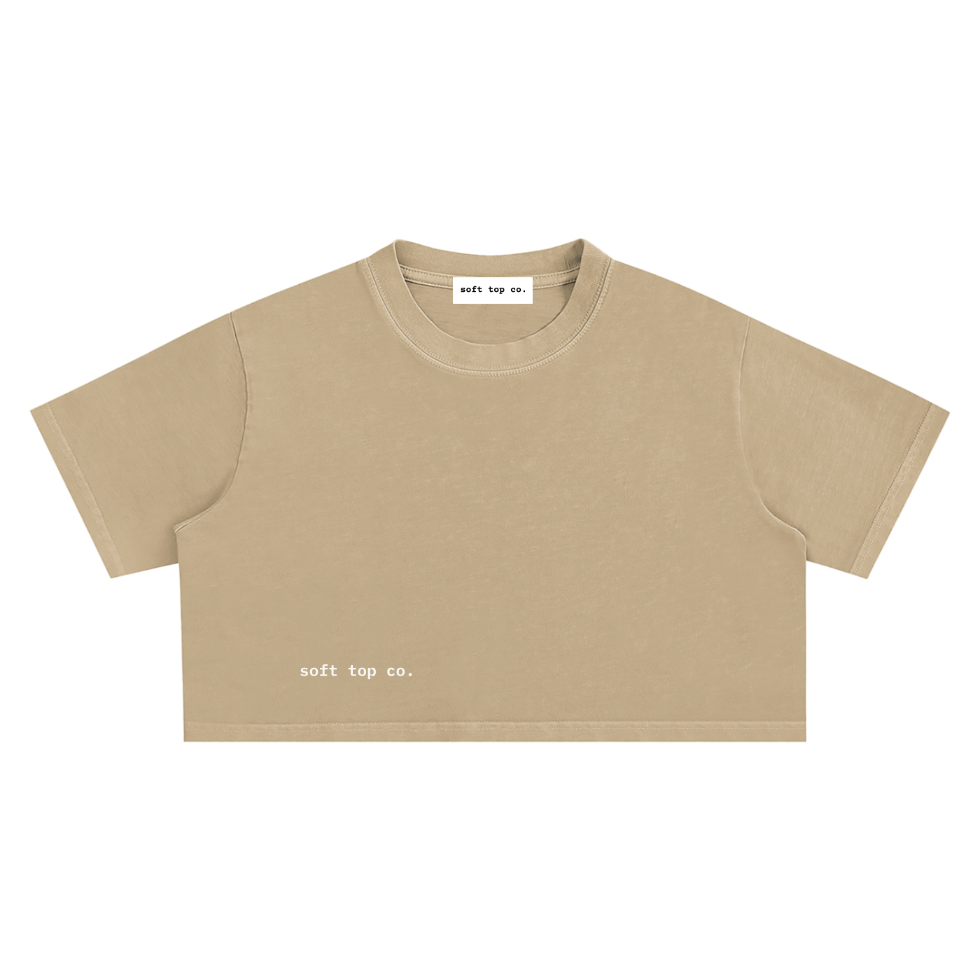 Soft Form Crop Tee