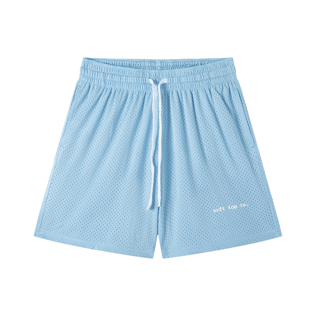 Soft Top Co. Mesh Drawstring Shorts