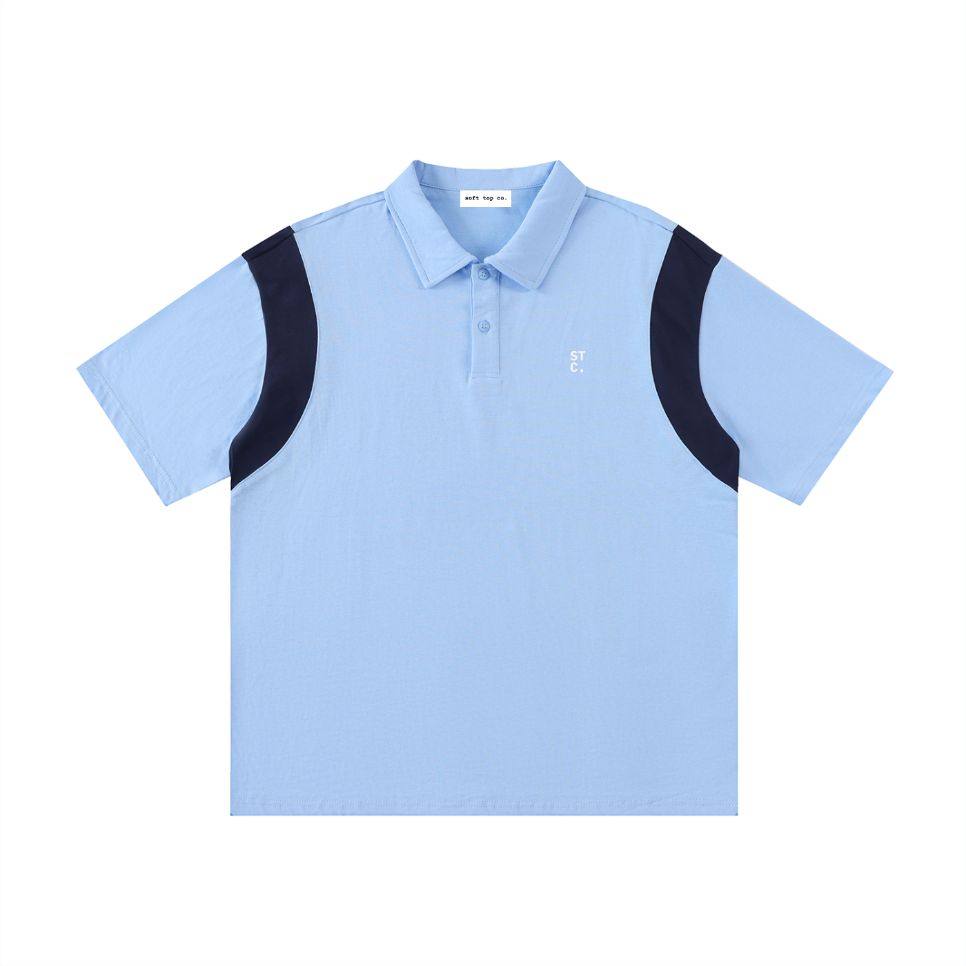 STC. Contrast Panel Polo