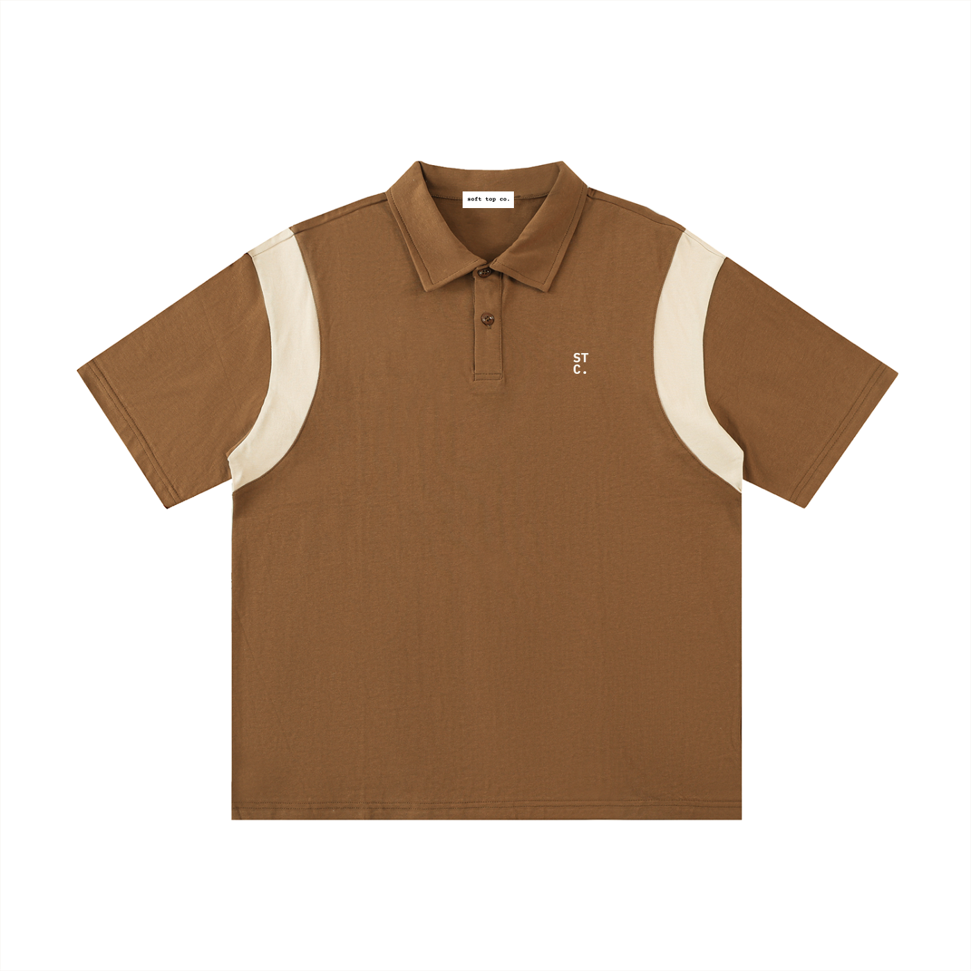 STC. Contrast Panel Polo