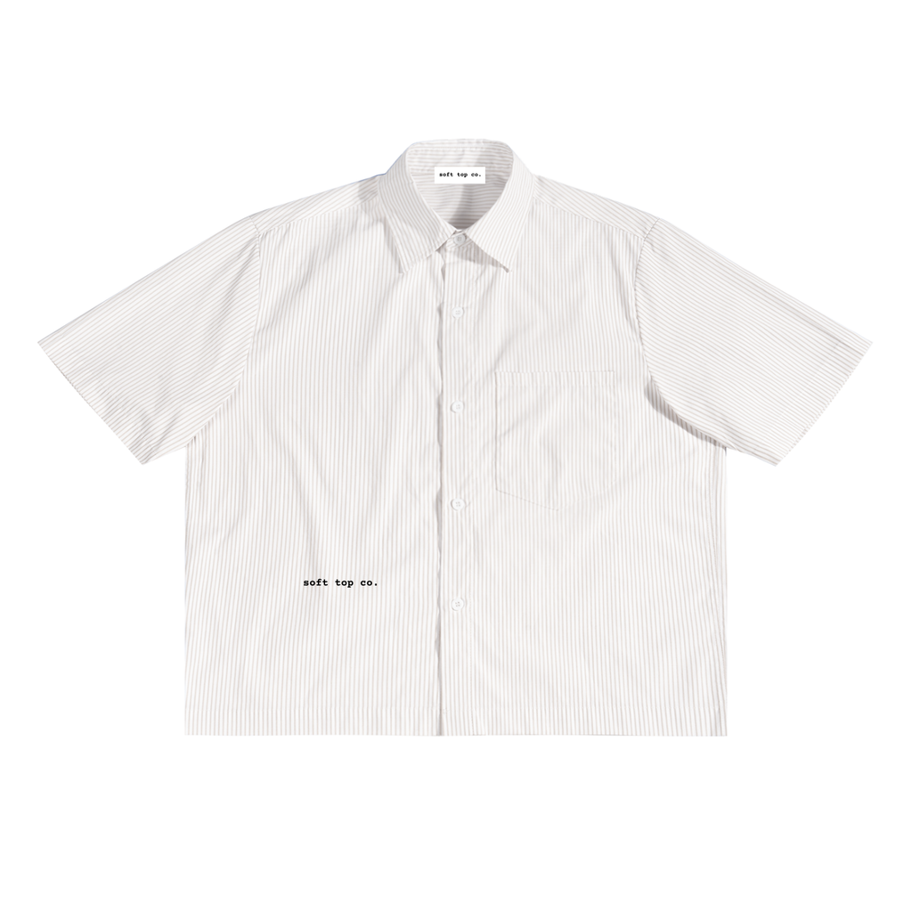 Soft Top Co. Boxy Pinstripe Shirt