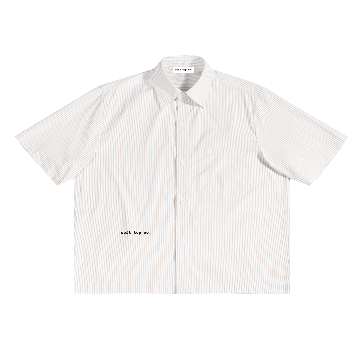Soft Top Co. Boxy Pinstripe Shirt