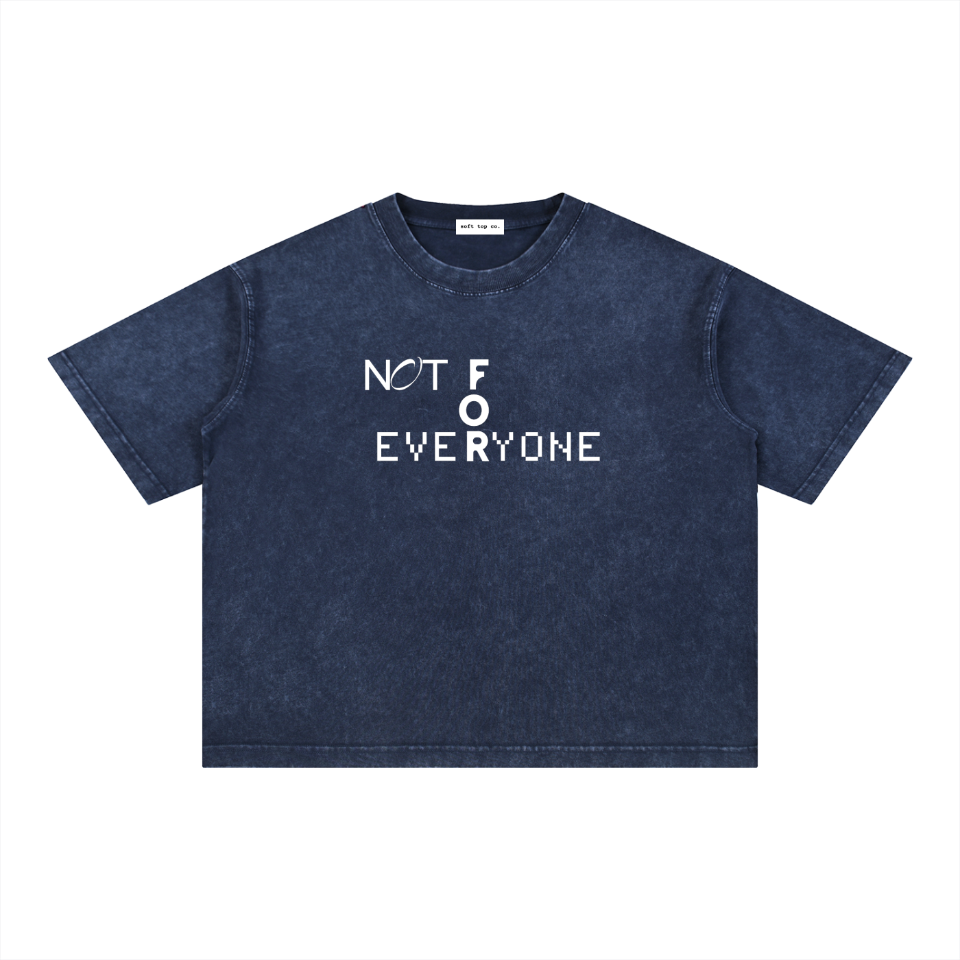 Snow-Washed Boxy Graphic Tee