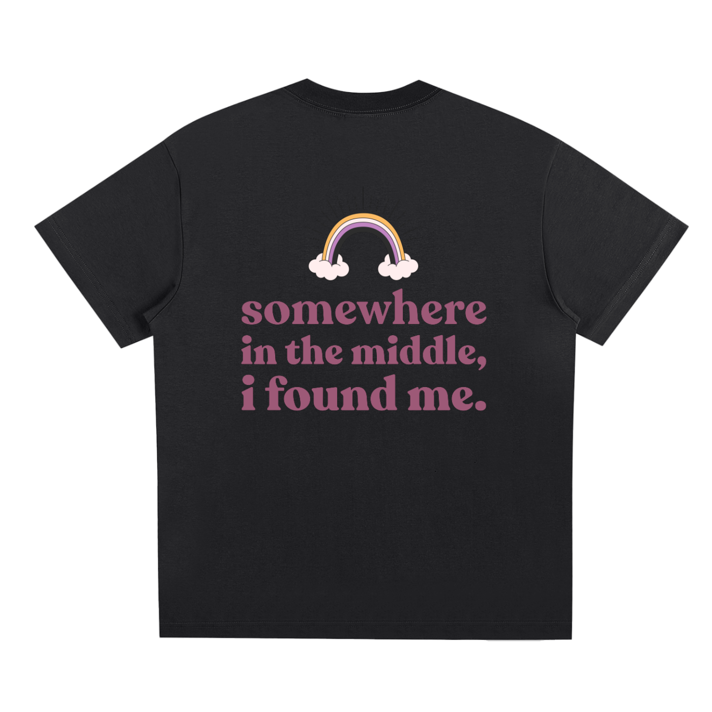 Somewhere in the Middle Tee – Unisex Statement T-Shirt