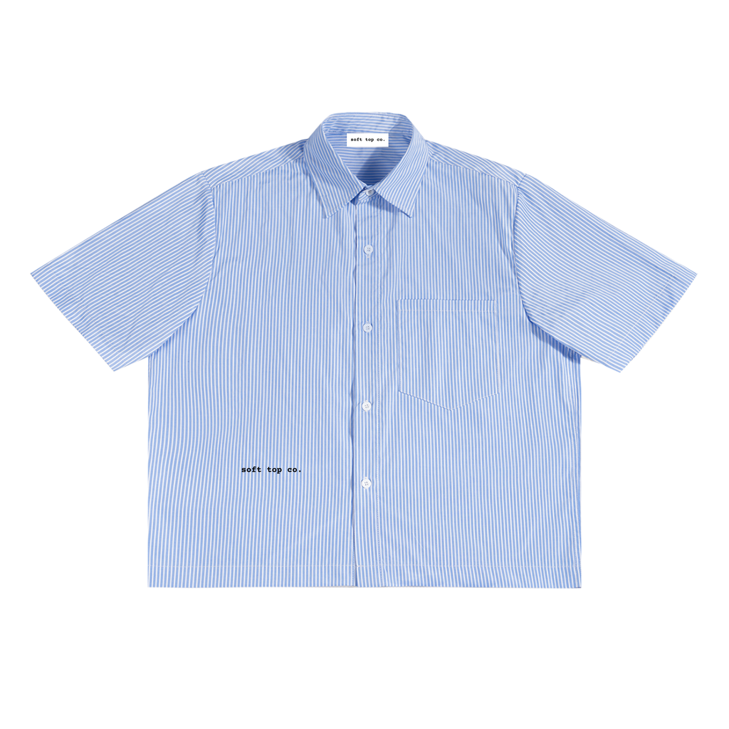 Soft Top Co. Boxy Pinstripe Shirt
