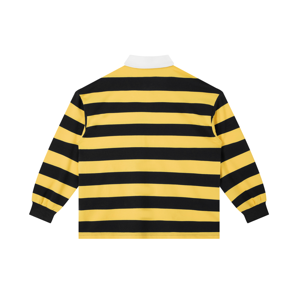 Striped Rugby Polo