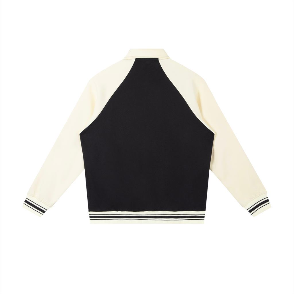 STC. Contrast Raglan Varsity Jacket
