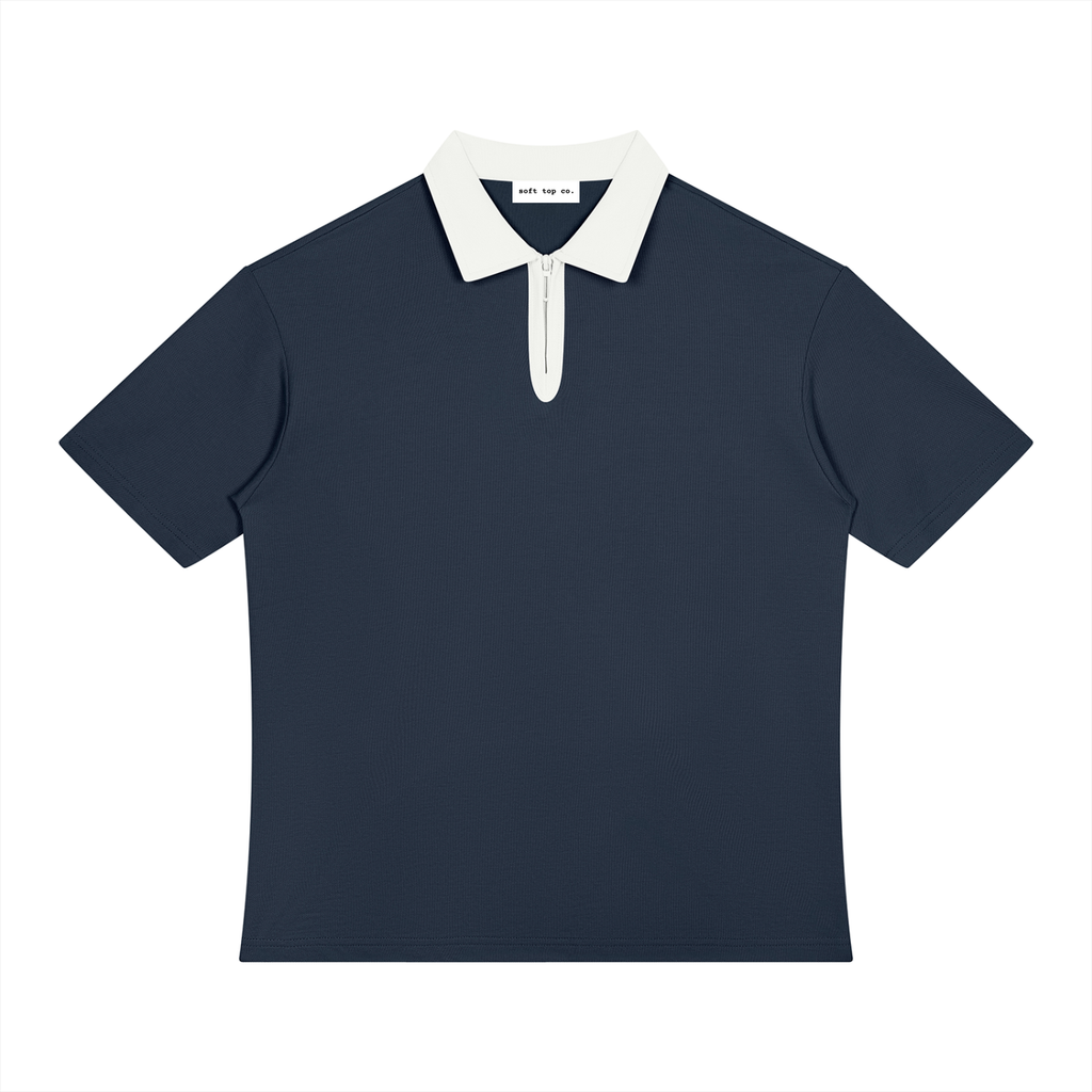 Soft Top Co. Club Zip Polo