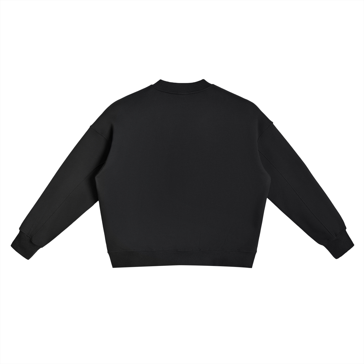 talk soft to me — Side-Slit Fleece Crewneck