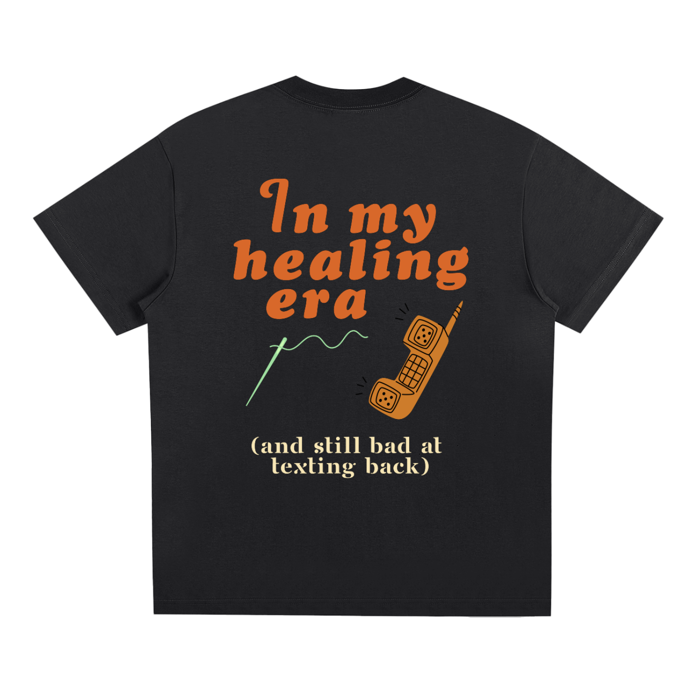 Healing Era Tee – Acid Wash Oversize T-Shirt