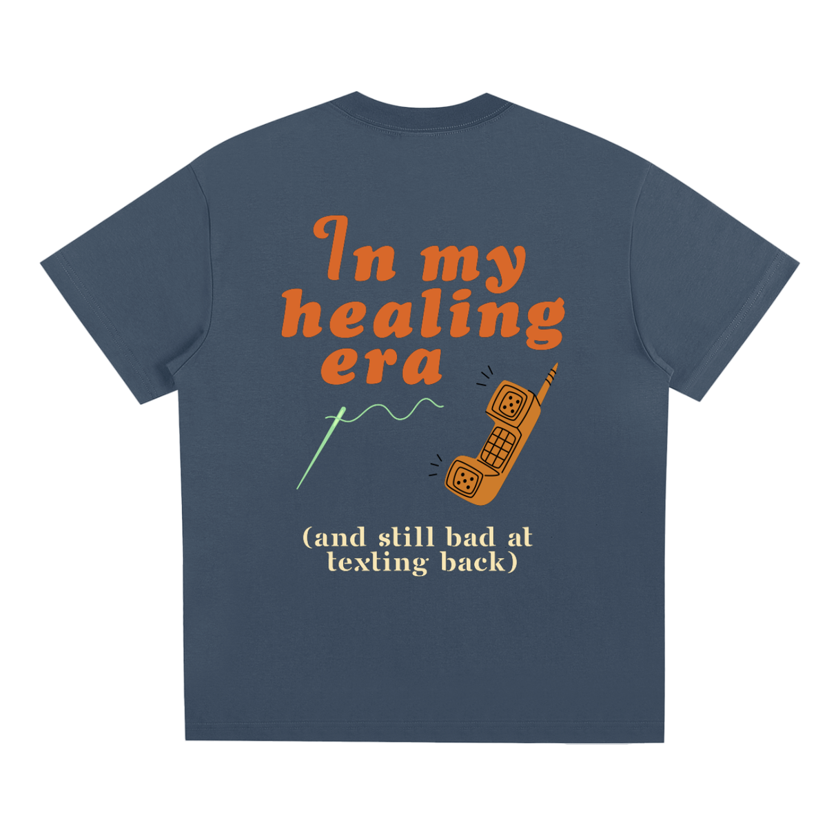 Healing Era Tee – Acid Wash Oversize T-Shirt