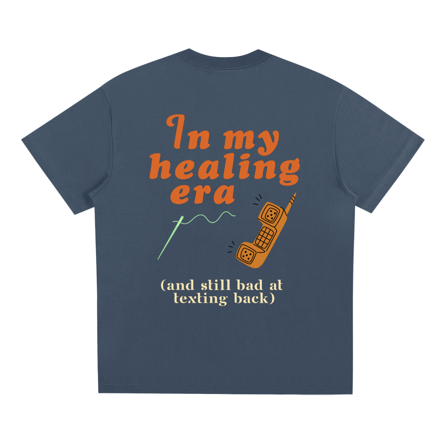 Healing Era Tee – Acid Wash Oversize T-Shirt