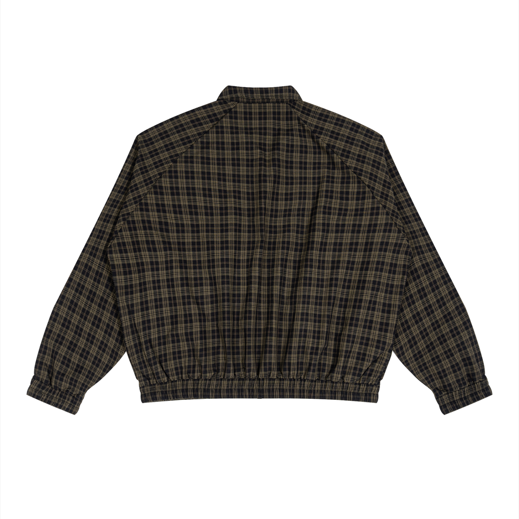 Plaid Track Jacket