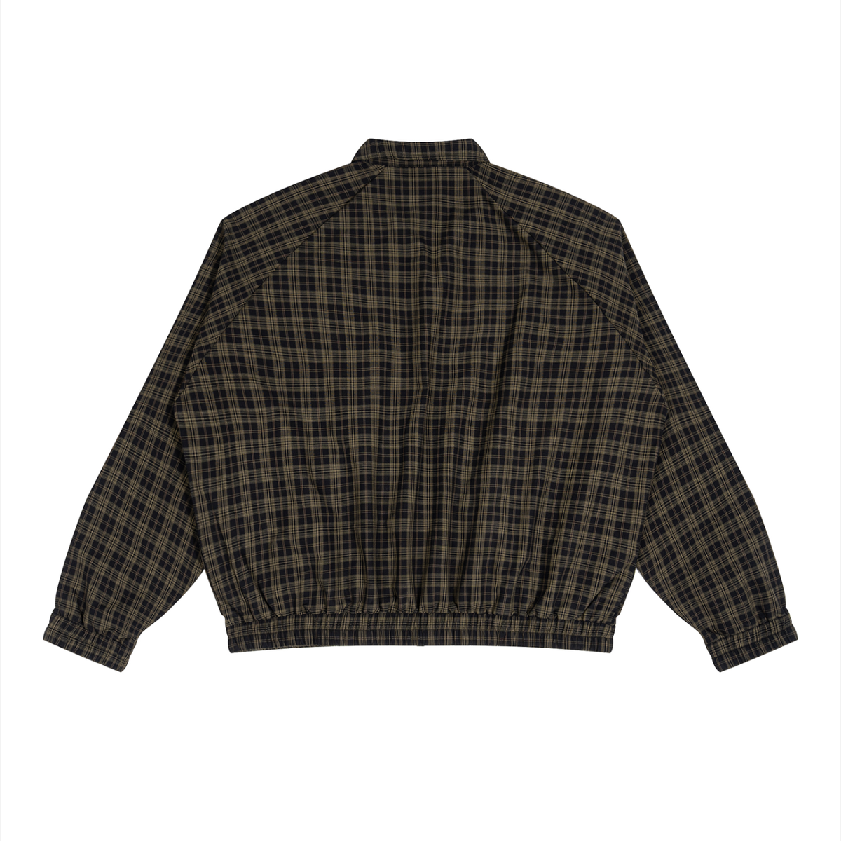 Plaid Track Jacket