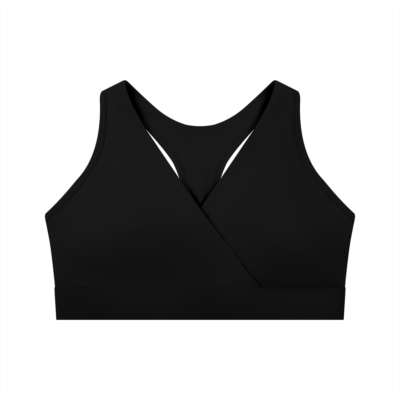 STC. V-Neck Crossover Bra
