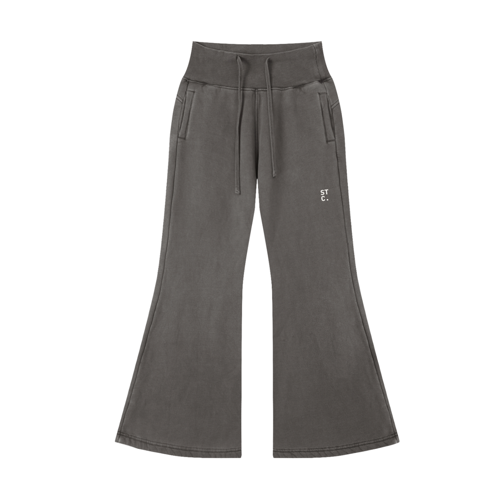 STC. Washed Flare Fleece Pant