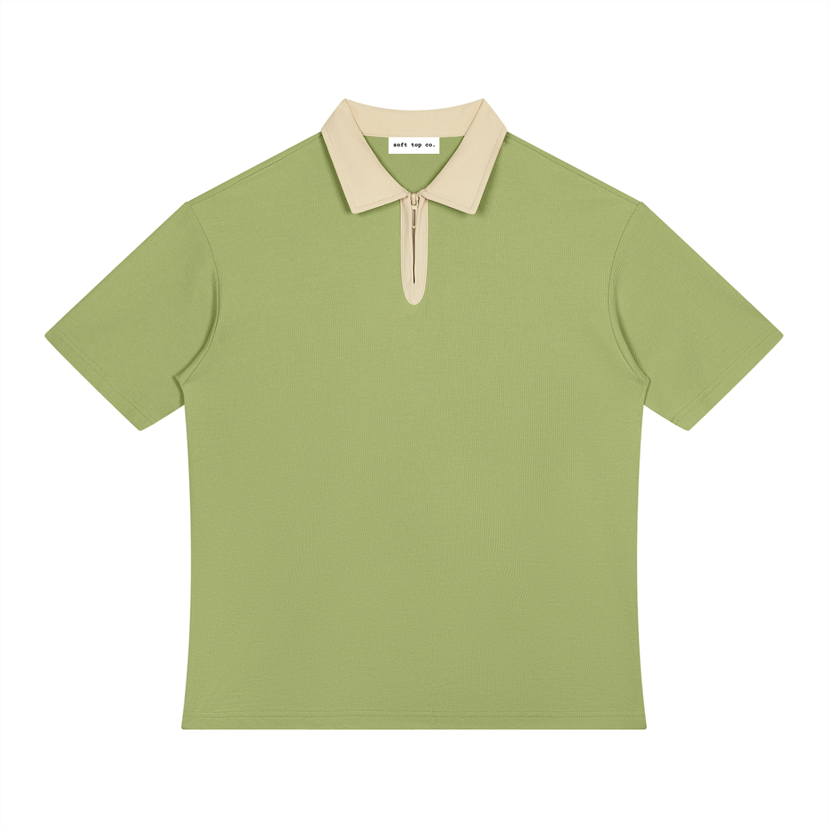 Soft Top Co. Club Zip Polo
