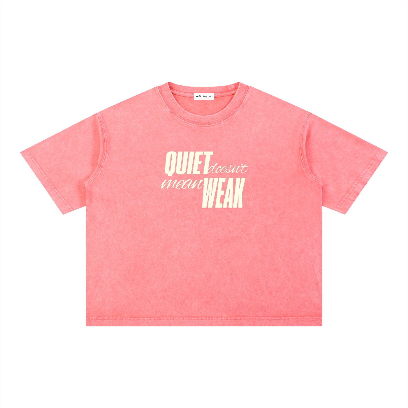 Snow-Washed Boxy Graphic Tee