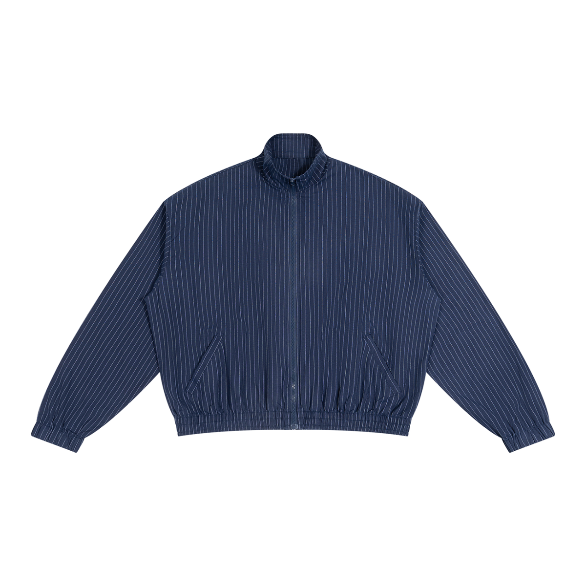 Pinstripe Track Jacket