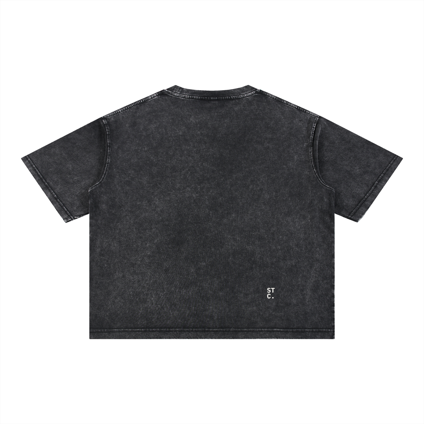 Snow-Washed Boxy Graphic Tee