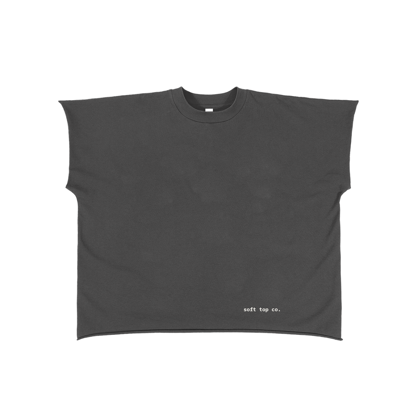 Soft Top Co. — Raw Edge Boxy Tee Unisex Fit