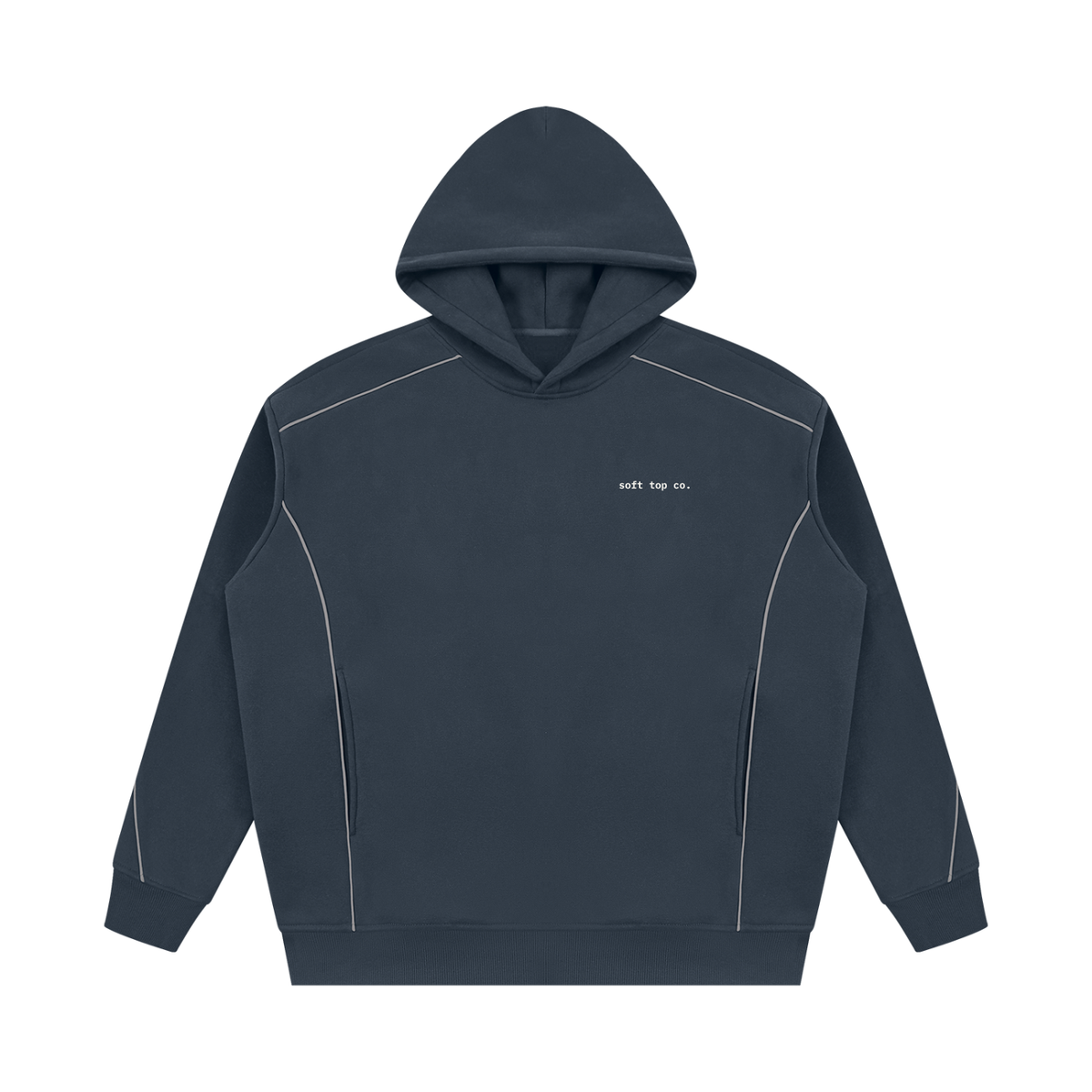 Soft Top Co. Piped Fleece Hoodie