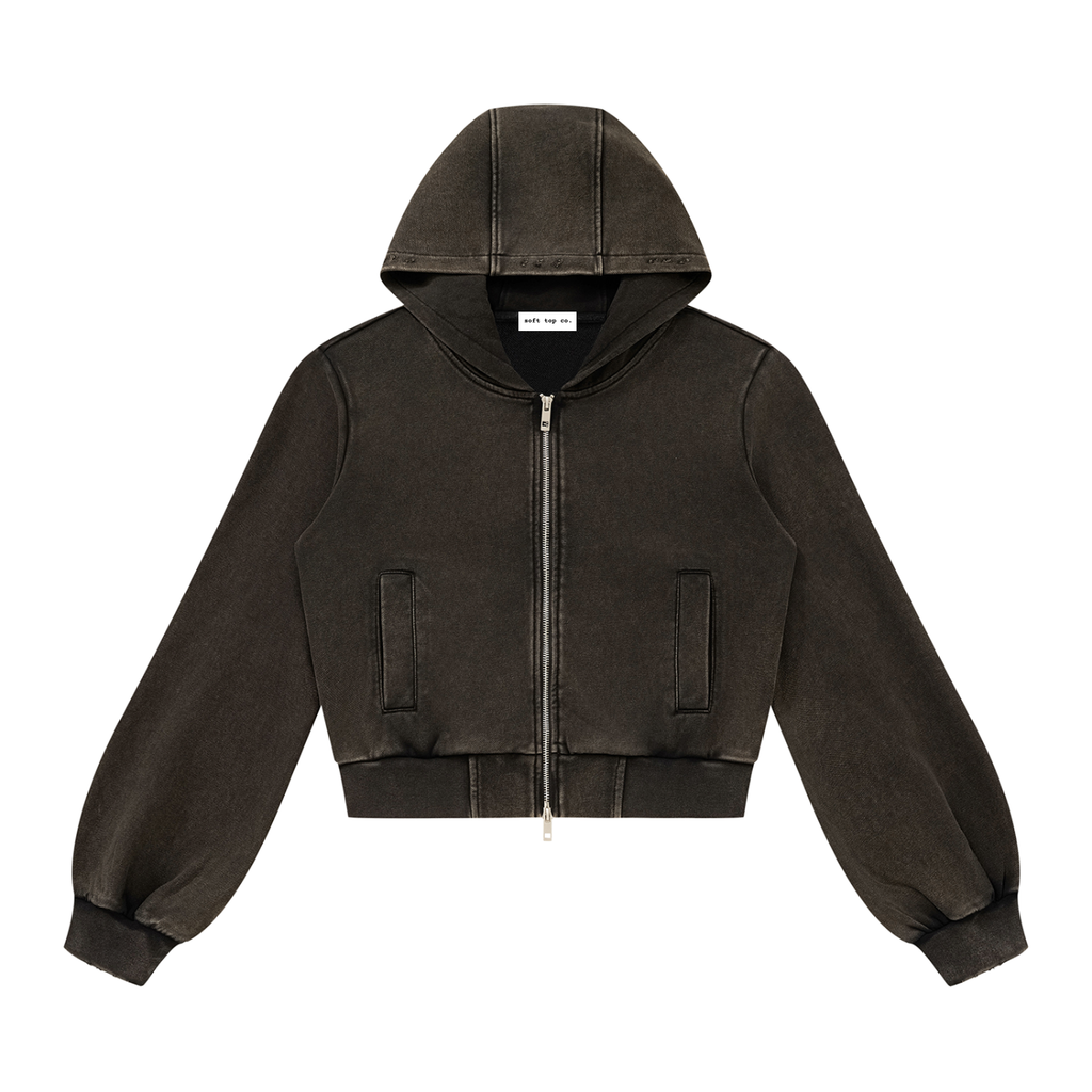 Soft Top Co. Vintage Zip Hoodie