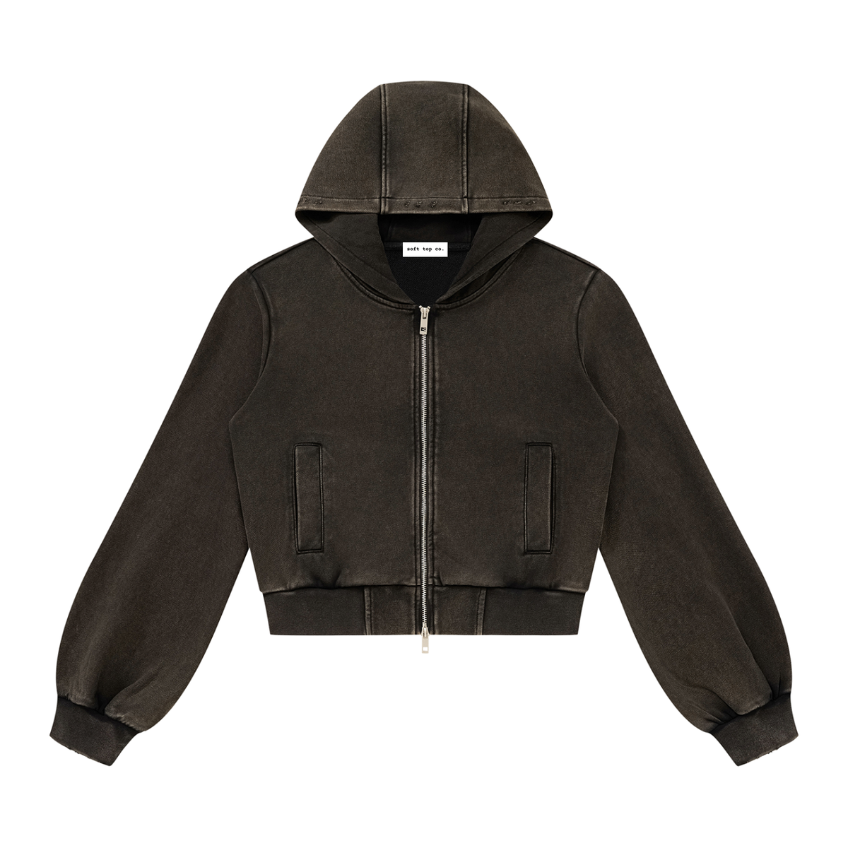 Soft Top Co. Vintage Zip Hoodie
