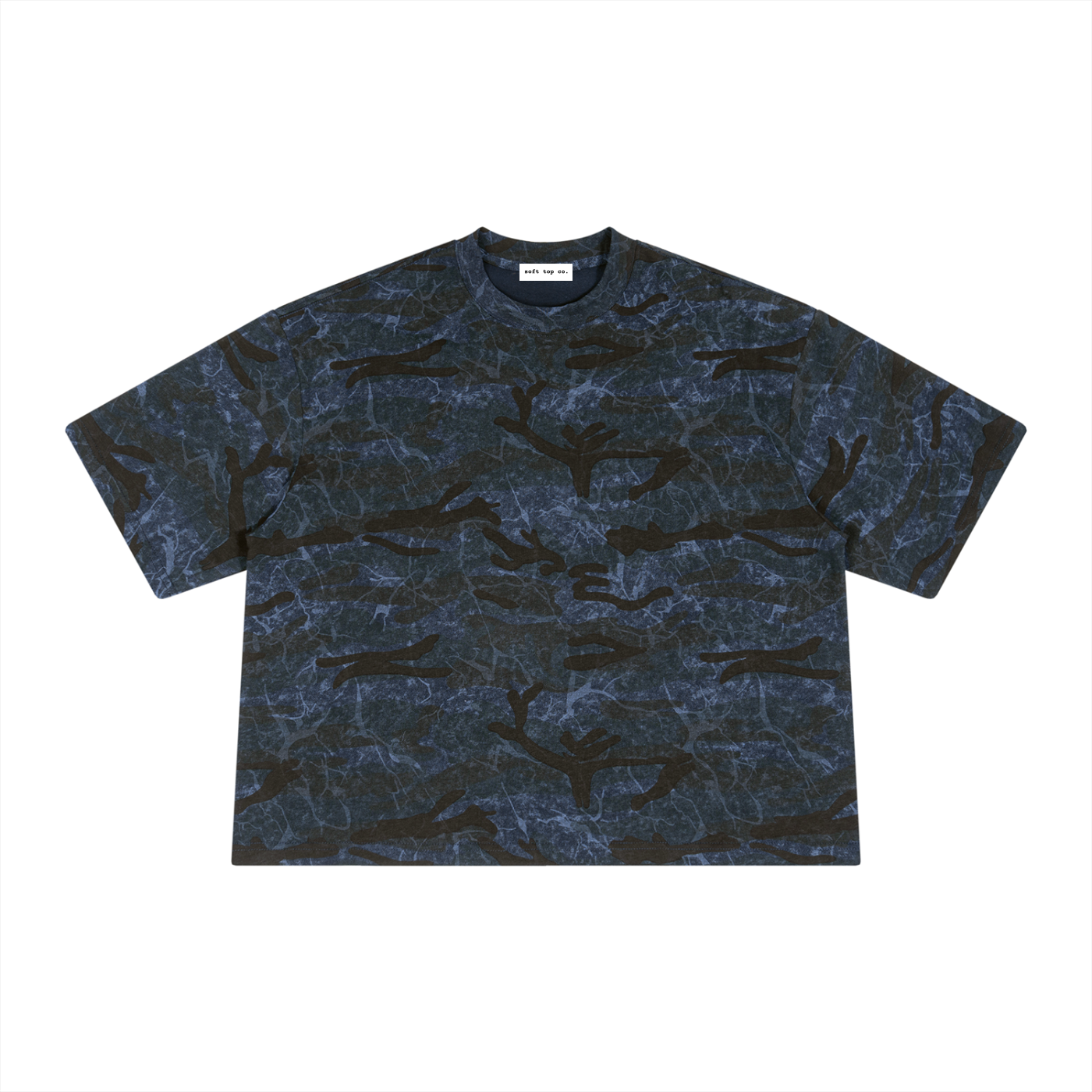 STC. Camo Boxy Tee