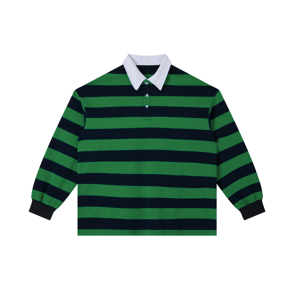 Striped Rugby Polo