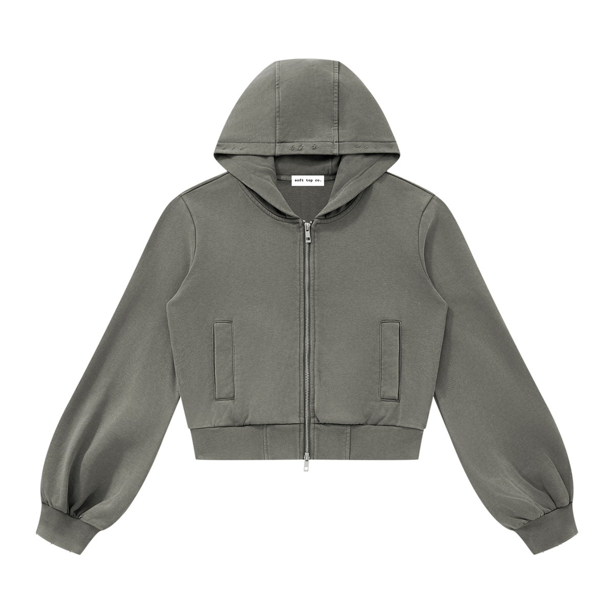 Soft Top Co. Vintage Zip Hoodie