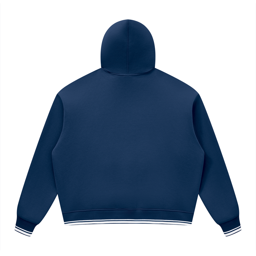 Soft Top Co. Contrast Rib Hoodie