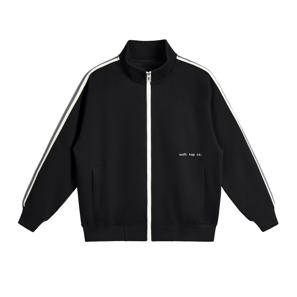 Soft Top Co. Contrast Track Zip Jacket